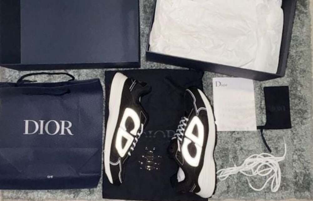 Dior B30 Sneakers Black and White
